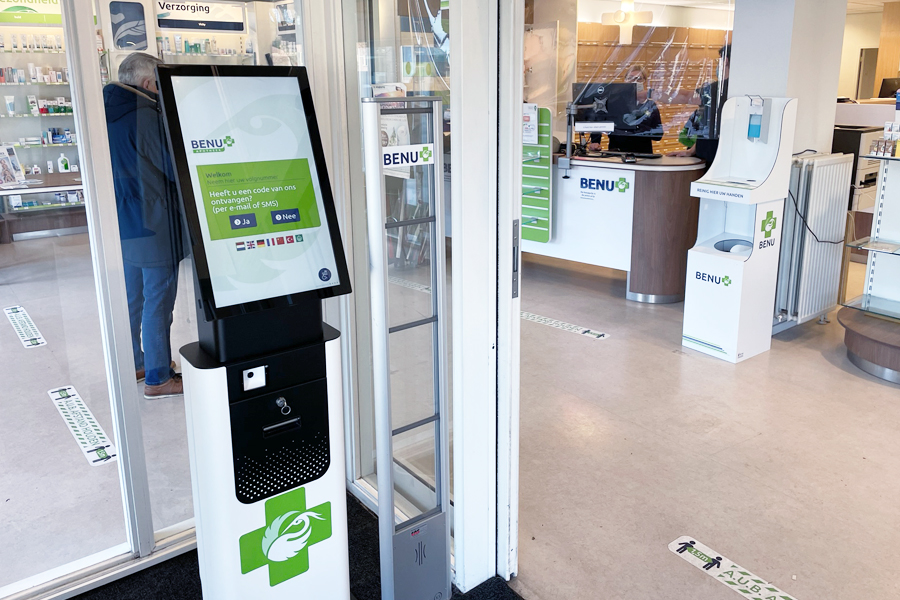 BENU selfservice kiosk beim Apotheke